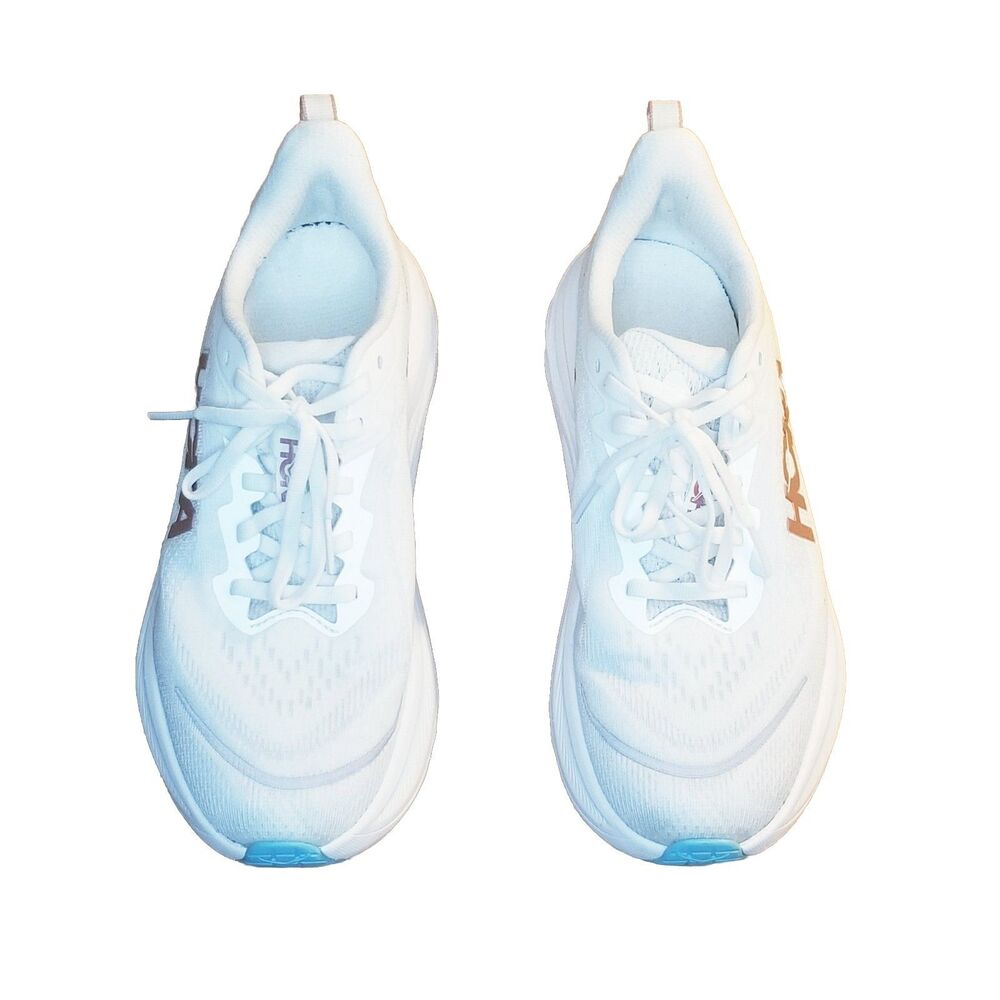 Hoka One One Skyflow Women's Size 6.5 White Running Shoes Sneakers 1155113FTRS